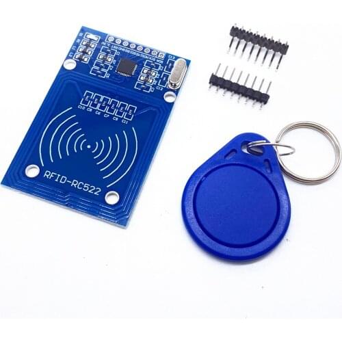 1pcs MFRC-522 RC522 RFID RF IC card sensor module to send Fudan card,Rf module keychain for