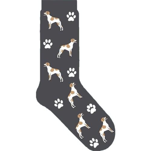 Brittany dog gift women crew socks with puppy dog theme gift for dog dad mom novelty dog breed present 50 pair/lot ORIGINAL