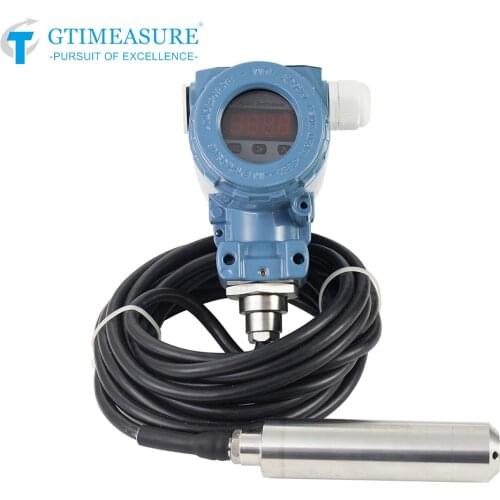 Digital Water Tank Level Meter Sensor Fuel Liquid Measure Probe Level Transmitter SS304 4-20ma 0-100 Meters