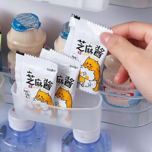 Refrigerator Storage Box Refrigerator Seasoning Bag Storage Box Storage Holders Kitchen Organizer Rack Kitchen Accessories