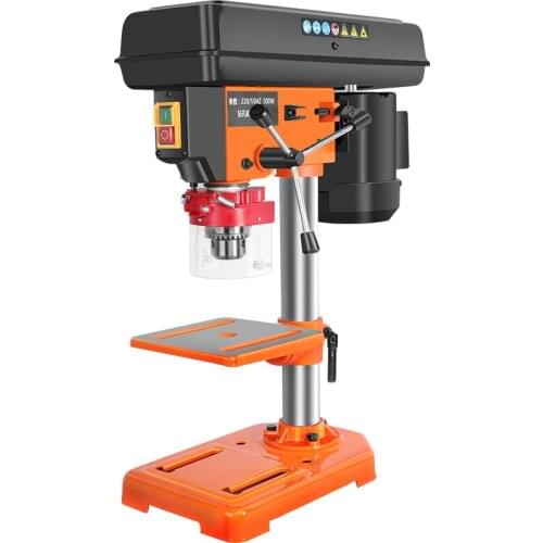 Small Multi-Function Woodworking Bench Drill, Industrial Grade High Precision Home Machine Tool