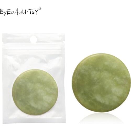 Mini Eyelashes Extensions Jade Stone Dropshipping Green Delicate Durable Useful False Eye Lashes Glue Pad Holder Makeup Tools