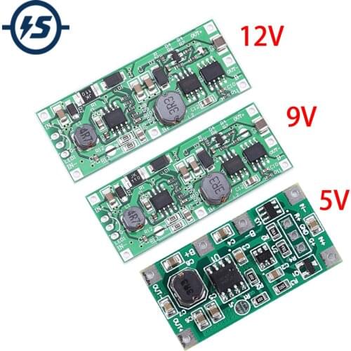 DC 5V 9V 12V Charging Step Up Booster Module for 18650 Lithium Battery UPS Voltage Converter Protection