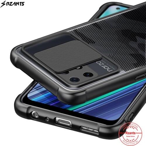 Rzants For OPPO Realme Narzo 30A Narzo20 Realme C12 C25 Case Soft [Camouflage Lens] Protection Shockproof Thin Half Clear Cover