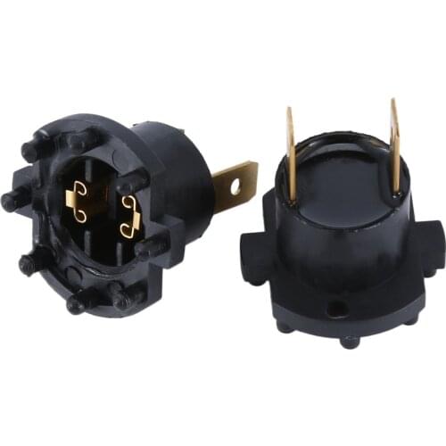 A Pair For Mazda 3 5 323 Headlight Bulb Bases Genuine For Mazda 2 De 3 323 Bk Bj Headlamp Socket H7 Globe Bulb Holder