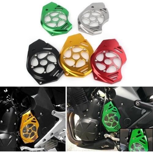 Front Engine Sprocket Chain Guard Cover Cap For Kawasaki ER6N ER6F 2006 2007 2008 2009 2010 2011 2012 2013 2014 2015 2016 2017