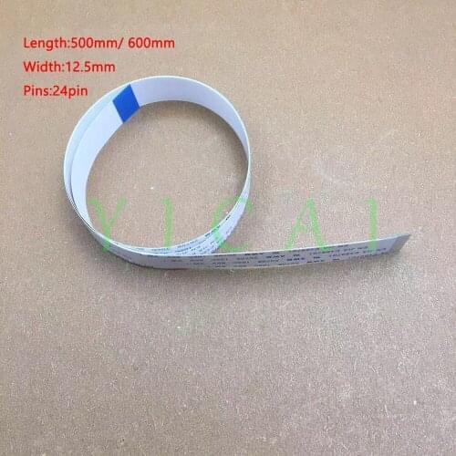 8PCS Print head flat data cable for Ricoh GH2220 Solvent UV flatbed printer printhead flat data cable 24pin 50cm 60cm 24p