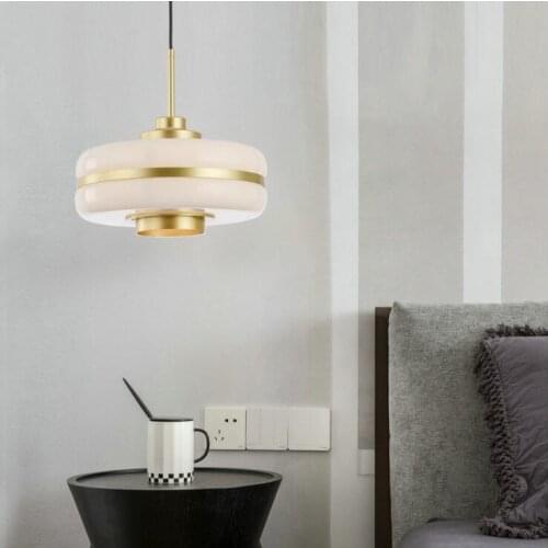 Nordic creative personality living room dining room balcony bedroom bedside chandelier modern glass art dining table bar lamp