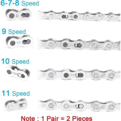 6/7/8/9/10/11 Speed Universal Bicycle Chain Connector Mountain Road Bike Chain Quick Link Connecting Master bike accessories