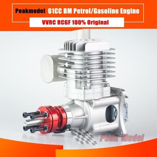 VVRC RCGF 61cc Petrol/Gasoline Engine for RC Airplane Two Strokes Single Cylinder Side Exhaust Natural Air