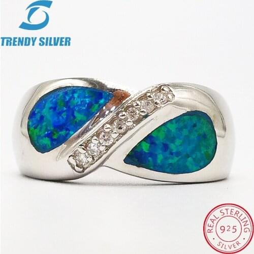 Vintage rings silver real 925 sterling jewelry for women rose gold with stone zircon solid elegant