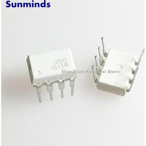 10pcs FOD3120 3120 DIP-8