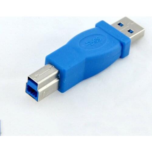 10pcs usb3.0 TYPE A male to Printer B male converter adapter Male Male