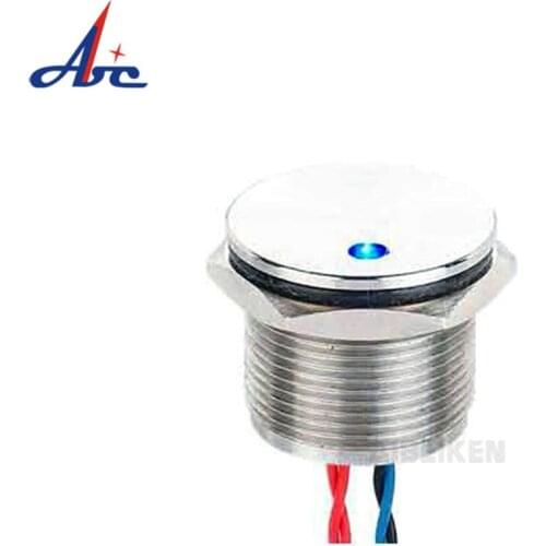 2A Waterproof IP68 Switch Underwater Switch Flat Head Piezo Switch