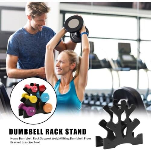 3-Tier Dumbbell Storage Rack Stand Hand-Held Multi-layer Dumbbell Storage Rack Dumbell Weight Rack Home Office Gym