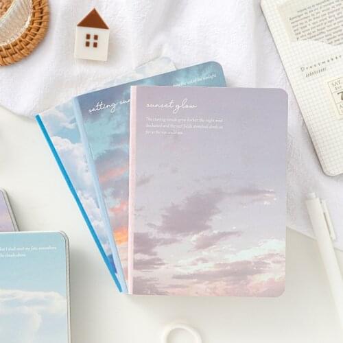 Aesthetic Diary Notebook Student Notebooks And Journals Office School Supplies Artistic Stationery Grid Inside Pages 112pages