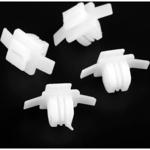 50Pcs 91513-SMG-E11 Auto Car Front Wheel Arch Trim Clips Fender Flares Mud Flaps Splash Guard Fastener Fit For Honda