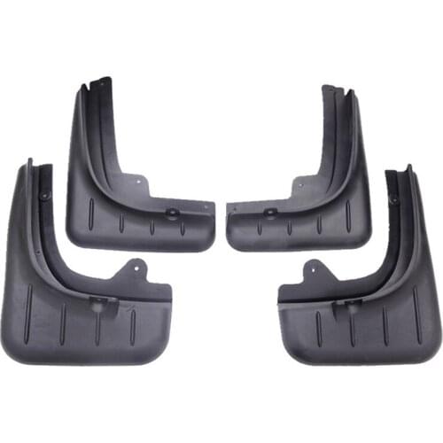 4pcs Premium Auto Front&Rear Heavy Duty Molded Flares Splash Mud Flaps Guards Fenders For Porsche Cayenne 2011-2016