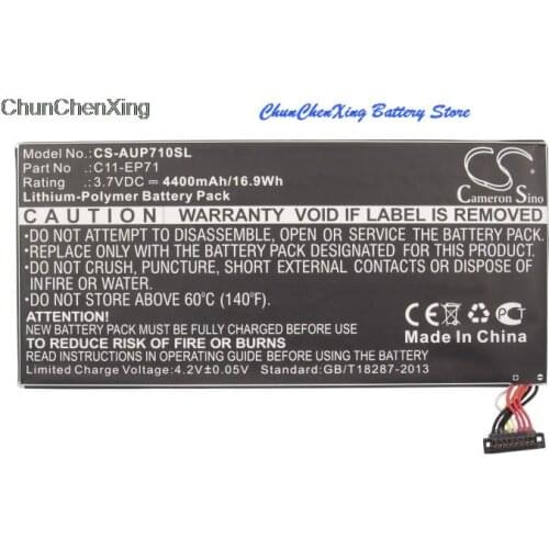 Cameron Sino 4400mAh Battery C11-EP71 for Asus Eee Pad MeMo EP71, EP71, N71PNG3