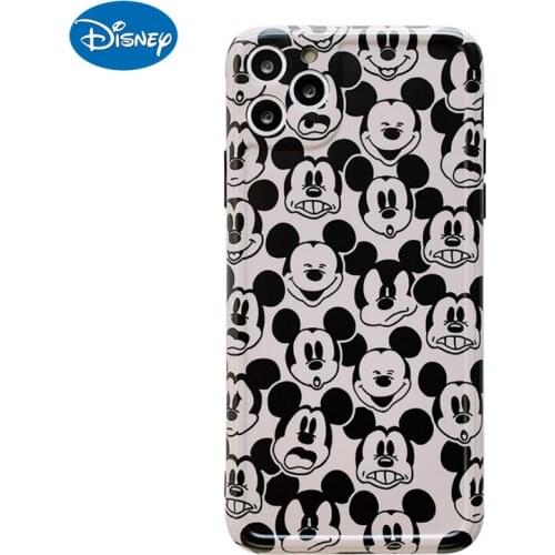 DISNEY Phone Case Mickey for iPhone X Case Phone Cases for iPhone 11 11Pro 12 12Pro Max XR XS 7 8 Plus Cover zz027-3