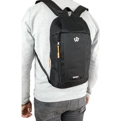 Unisex Black Camping Cycling Hiking Mini Backpack