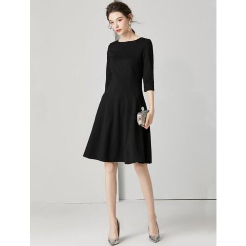 Модные платья-трапеции DONGDONGTA China At AliExpress