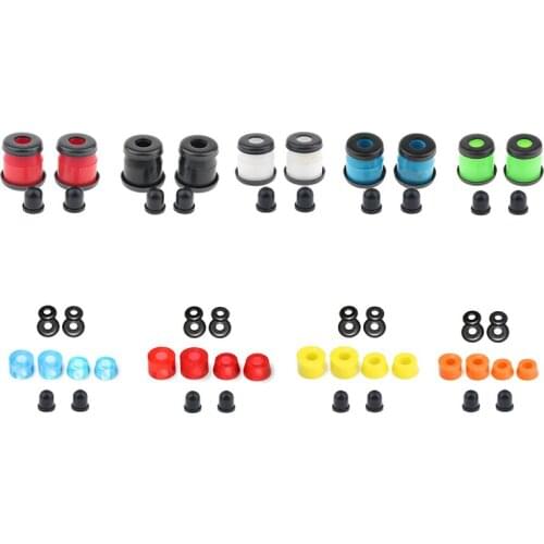 1 Set Skateboard Truck Rebuild Kit Bushings Washers Pivot Cups Shock Absorber