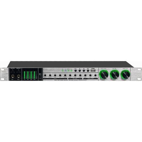MiCWL Digital Signal Processing DJ KTV Karaoke Player Mixer Reverb Echo USB Stage Studio Audio Effects Processor X8