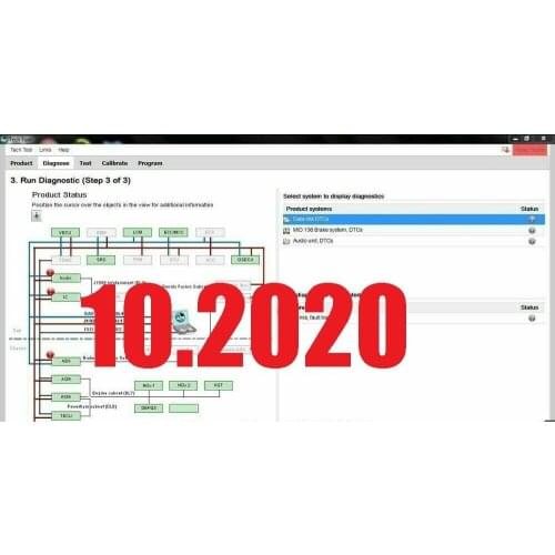 Set 2 IN 1 for VOLVO PTT Tech Tool 2.7.115 + DevTool + ACPI 10.2020 + PROSIS 08.2020