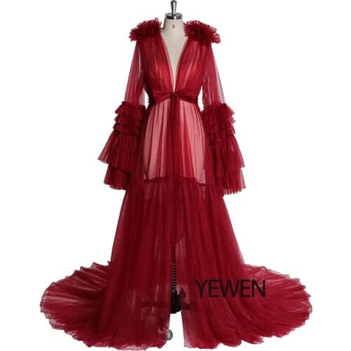 Long Sleeve Blue Maternity Dress for Photoshoot or Babyshower 2020 Evening Gown Prom Dress