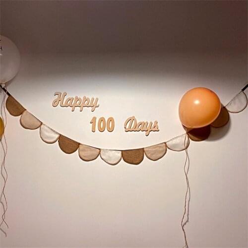 Nordic Kids Room Cotton Linen Flower Garlands Wall Hanging Decoration Baby Room Background Decor Flag Garland Home Party Wedding
