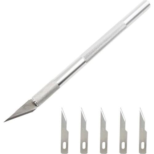 Precision Hobby Cutting Knife with 5pcs NO.3 Blades+1pcs NO.11 Blades Ceramic Tools Sprinkles Comestibles Para Decorar Tortas