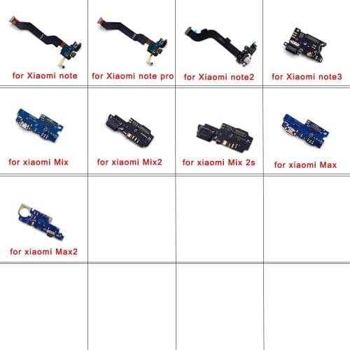 USB Port Connector Dock Charging Flex Cable For Xiaomi Mi Note 2 Max Mix 1 2 2s 3 Pro Charger PCB Board Flex