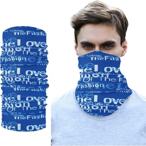 Cycling Headwear Geometric Cycling Bandana Headwear Fishing Headband Moto Bicycle Head Scarf Face Shield Mask Bicycle Bandanas