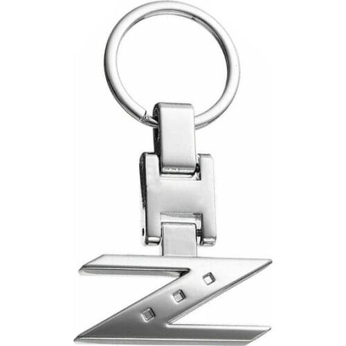 High quality metal car key ring Alloy keychain for Nissan ZConcept 370Z Z33 280ZX Keychain Auto accessories