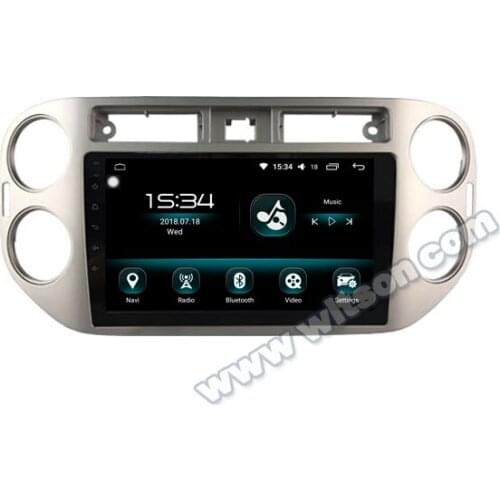 WITSON 10.2'' BIG IPS SCREEN Android 8.0 Octa-Core 4GB RAM+64GB Flash CAR RADIO FOR VW TIGUAN 2010-2015+1024x600 HD+DVR/WIFI