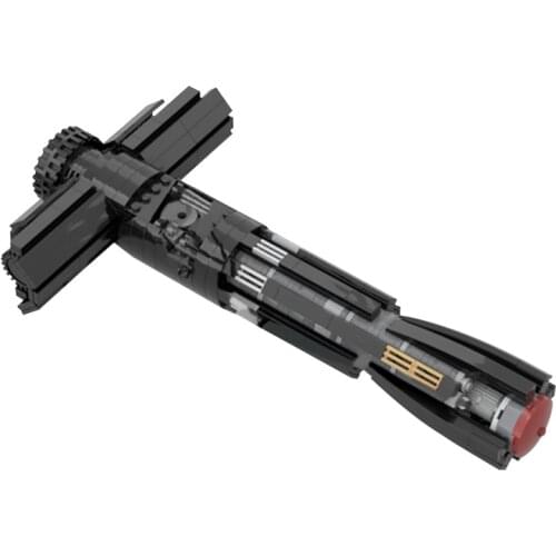 Star Movie Figures Ren and Dark Lord Emo Kid Lightsaber Hilt Model Laser Sword Combat Weapon Building Blocks Kids Toys