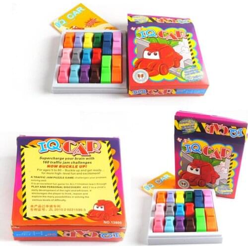 1Set Kids Toys Car Model Maze Parking IQ Car Geometric Puzzle Educational Toys 3D Puzzles Juguetes Oyuncak Brinquedo Brinquedos