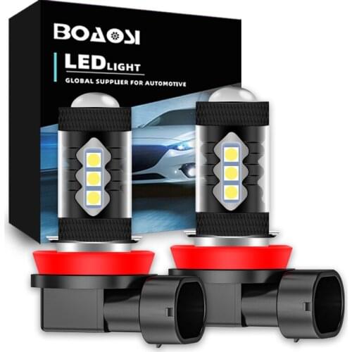 2pcs H11 H8 Fog Lamp Bulbs 12V For Toyota Corolla Volvo XC60 XC90 S60 V70 S80 S40 V40 V50 XC70 V60 C70 H7 9006 HB4 Led Car Light