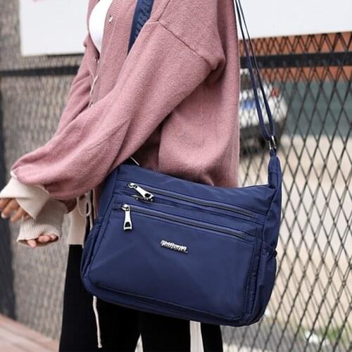 2021 Summer Fashion Women Crossbody Bag Nylon Waterproof Large-capacity Messenger bags