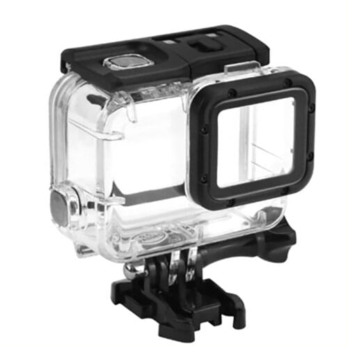 45m Waterproof Case for 5/6/7 Housing, Underwater Protective Housing Case Bracket Accessories Diving Case for Action Camera