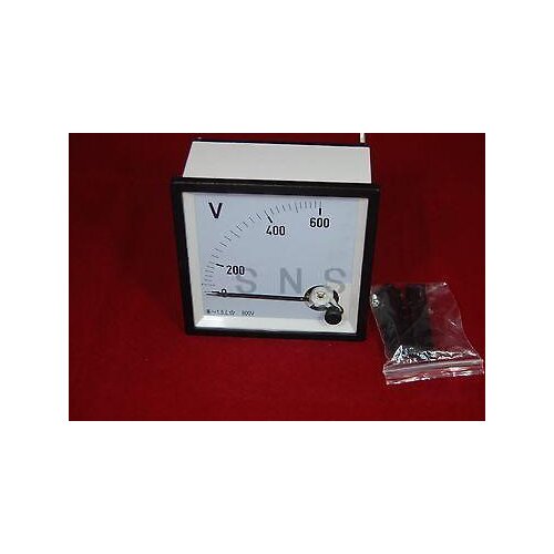 DC 300V 450V 500V 600V Analog 96X96 Voltage Analogue Panel meter Directly connnected