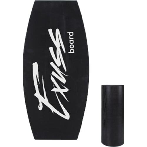 Wooden Balance Board, Surfing, Skating, Fitness, Yoga, skateboard Snowboard for Training and Coordination Exercise Portable Equipment