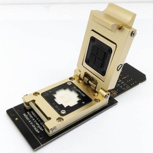 EMMC test socket to SD Interface Nand flash pogo pin BGA153/169 Reader Size 11.5x13mm Pitch 0.5mm smart phone date recovery