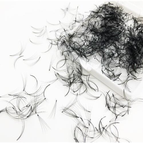 Flash girl hot selling 1000 fans 5D 0.07D 14MM premade in one box best selling customize private label russia volume lashes