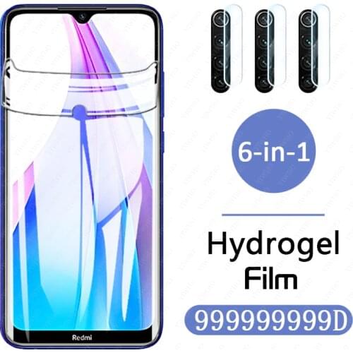 Hydrogel Film for Xiaomi Redmi Note Note8t Screen Protector Redmi Note 8t Note8 8 T t8 M1908C3XG Protective camera lens Glass