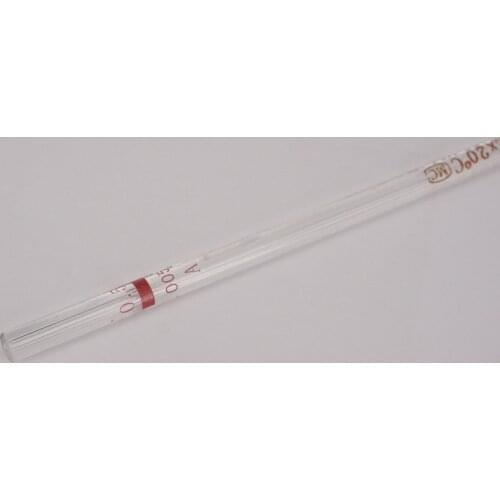 Chemistry Lab Glass Dropper Pipette 0.5mL With Scale Line