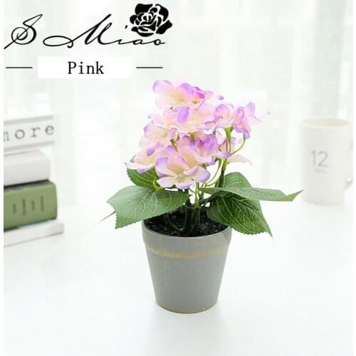 Simulated Flowering Crabapple Bonsai Artificial Green Plant Creative Indoor Activity Site Display