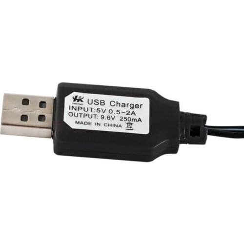 40GF Charging Cable Battery USB Charger Ni-Cd Ni-MH Batteries Pack KET-2P Plug Adapter 9.6V 250mA Output Toys Car