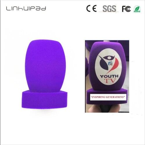 Linhuipad P01 Noble purple General purpose microphone windscreens Handheld mic windshield mic foam covers
